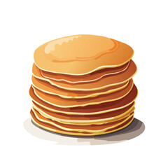 Vector illustration of Pancakes