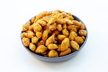 Caramelised peanuts with sesame, Candied peanuts