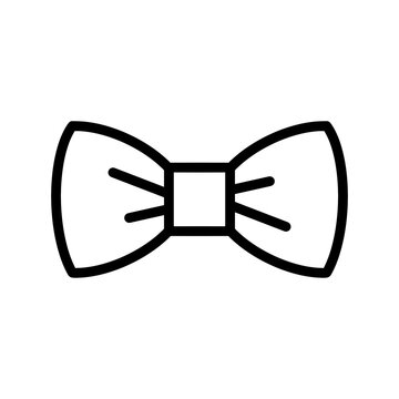 recommend clip art: Bow tie icon with simple and modern design