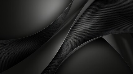 Fototapeta premium Abstract Black Carbon Fiber Background