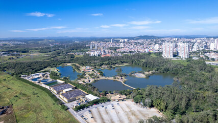 Japanese Immigration Centennial Park in Mogi das Cruzes, Sao Paulo, Brazil