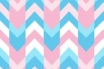 A seamless pattern featuring the transgender pride flag colors--light blue, pink, and white