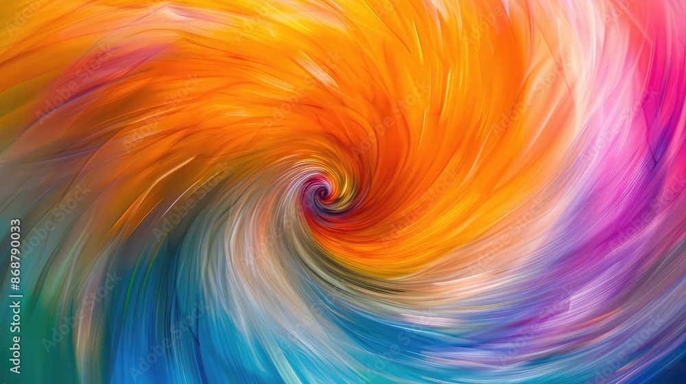 Poster vibrant swirling colors creating a dynamic and energetic abstract background.