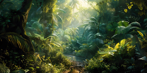 The Amazon rainforest