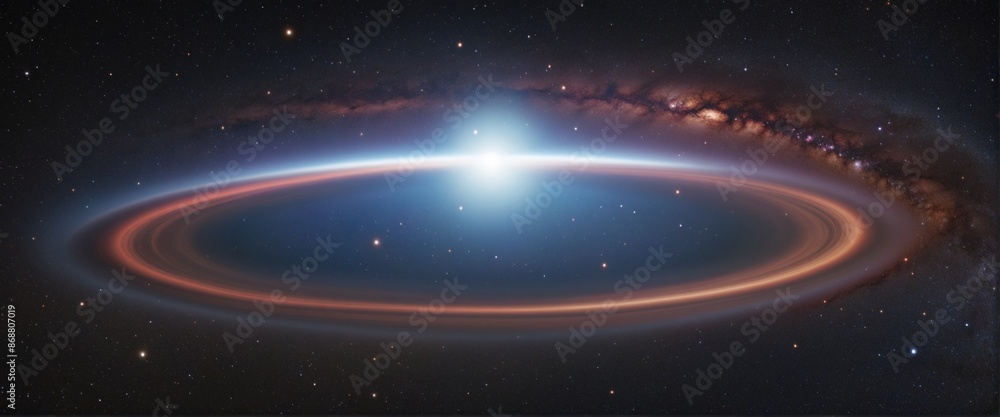 Wall mural celestial fantasy: a cosmic background of infinite exploration in the universe