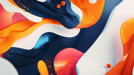 Bold, vibrant abstract background exuding energy and modernity, ideal for various artistic applications.