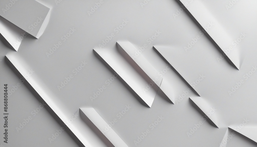 Poster modern abstract white design background with futuristic shape and light elements