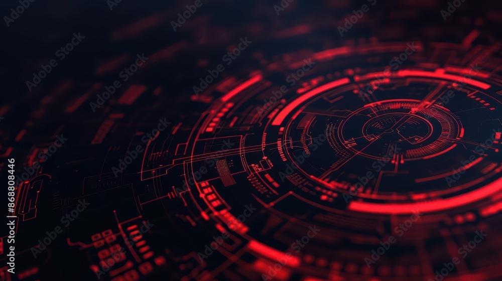 Poster conceptual minimal banner featuring a cyber leaf splash theme with dynamic digital components with c