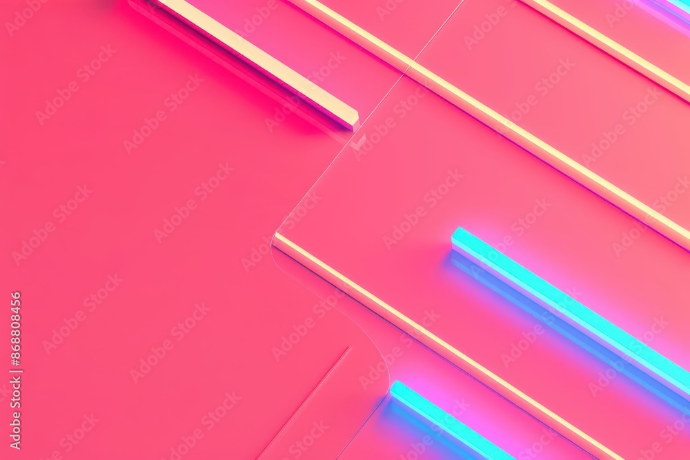 Poster conceptual minimal banner featuring a cyber sport arena theme with dynamic digital components with c