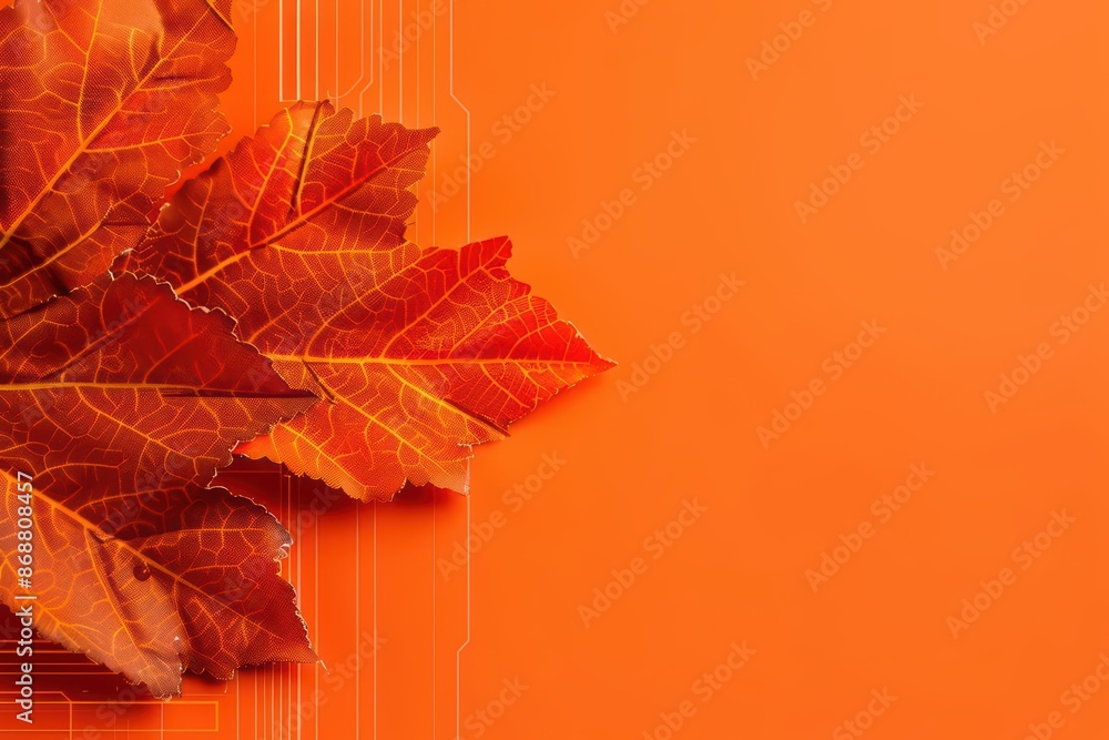 Poster conceptual minimal banner featuring a cyber education theme with dynamic digital components with cop