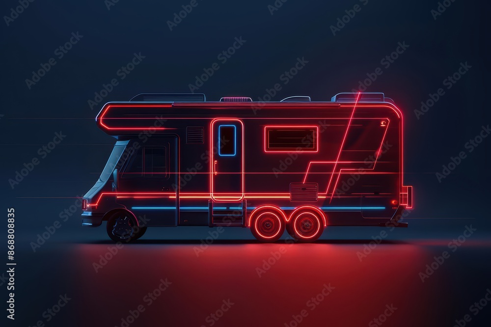 Poster conceptual minimal banner featuring a cyber music splash theme with dynamic digital components with 