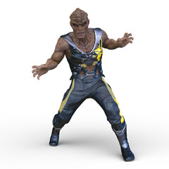 モンスター　3DCGレンダリング