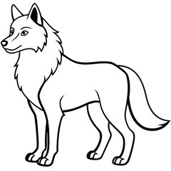 Obraz premium illustration of dog