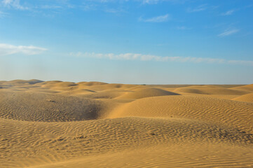 Desert in the Kalmykia Republic, Russia