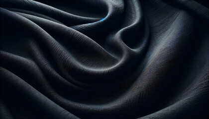 Fototapeta premium Textured Fabric with Folds and Creases