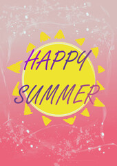 happy summer background