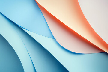 Abstract colorful paper texture background close up
