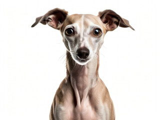 Portrait of an Italian Greyhound Dog