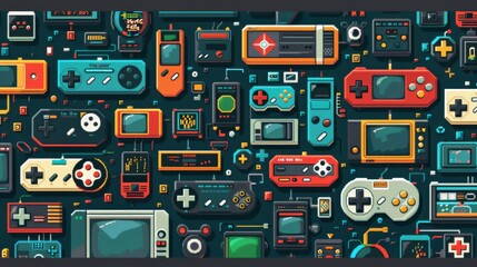 Retro Gaming Nostalgia: A Pixelated Celebration of Gaming History