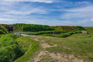 Texel Fort De Schans was built around 1574 by order of William of Orange. In the French period, Napoleon expanded the fortress. Texel is one of the Dutch Wadden Islands. the Netherlands.