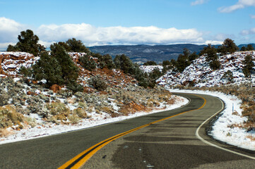 US Highway 395 through Sierra Nevada