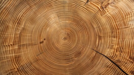 Fototapeta premium Closeup of Tree Rings Pattern