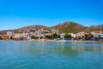 Fototapeta premium Beauty Datca town public beach in Turkey