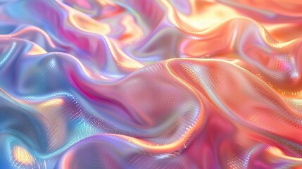 Obraz premium Shimmering Holographic Veil