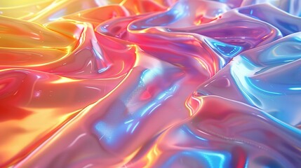 Fototapeta premium Abstract Holographic Blur