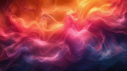 Fototapeta premium Vibrant abstract background with swirling colors, dynamic shapes, high-resolution, modern design, energetic and bold