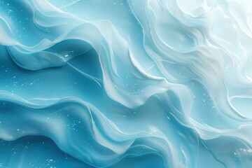 Obraz premium The image is of a body of water with a blue color