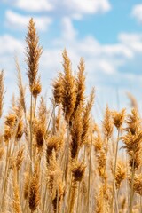 Beach shoreline, long dry grass and mountain range of The Great Salt Lake from Antelope Island, Syracuse, Utah, USA