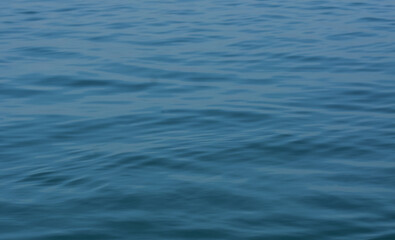 Naklejka premium Blue sea water is natural waves.