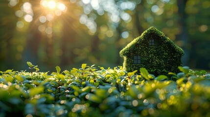 Grass Roof House under Clear Blue Sky