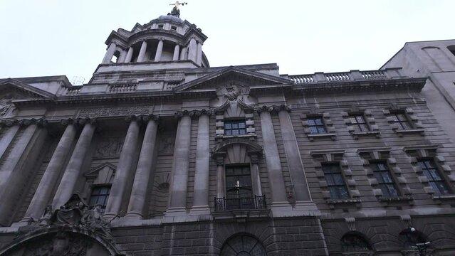 The Old Bailey the central criminal Court in London - travel photography