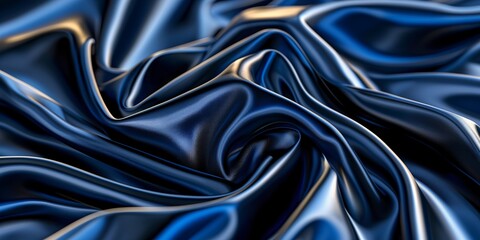 Obraz premium A dark navy blue background, classic and refined.