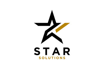 Creative Star logo concept