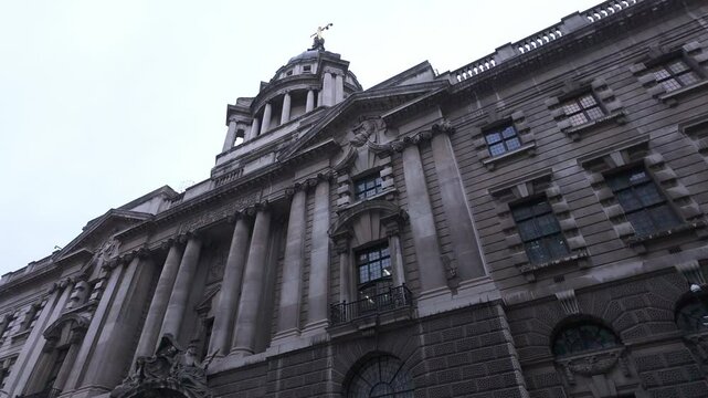 The Old Bailey the central criminal Court in London - travel photography