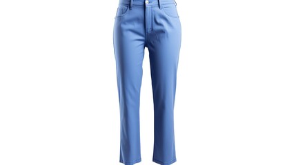 Fototapeta premium blue jeans isolated on white