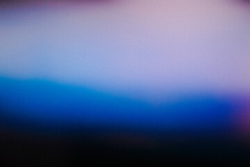 Grainy Blue color gradient abstract background, noise texture effect