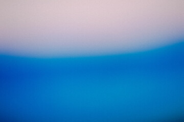 Fototapeta premium Grainy Blue color gradient abstract background, noise texture effect