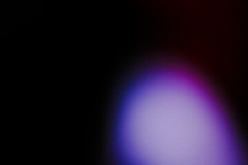 Grainy Blue color gradient abstract background, noise texture effect