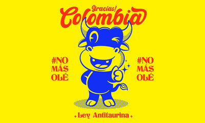 CHARACTER CARTOON YELLOW COW LOVE