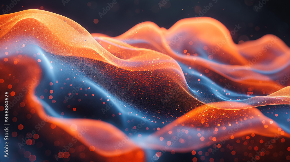 Poster create a captivating abstract background texture with mesmerizing 3d depth.