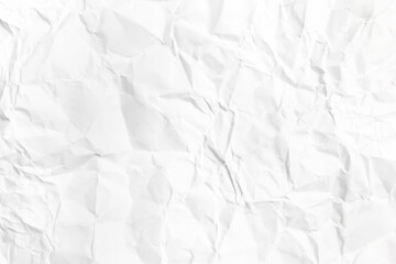 Obraz premium Background image of a wrinkled sheet of paper. ,Wrinkled white paper for graphics and background work.