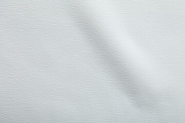 Texture of white fabric as background, top view