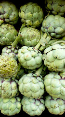 Obraz premium Lots of Fresh artichoke
