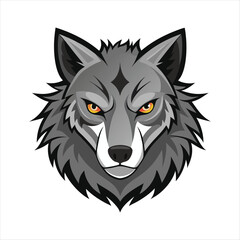 wolf head vector,  vector,  icon vector illustration,  wolf silhouette of a wolf isolated on a white background,  eps,  png,  svg,  wolf  vector