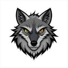wolf head vector,  vector,  icon vector illustration,  wolf silhouette of a wolf isolated on a white background,  eps,  png,  svg,  wolf  vector