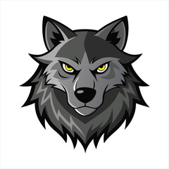 wolf head vector,  vector,  icon vector illustration,  wolf silhouette of a wolf isolated on a white background,  eps,  png,  svg,  wolf  vector